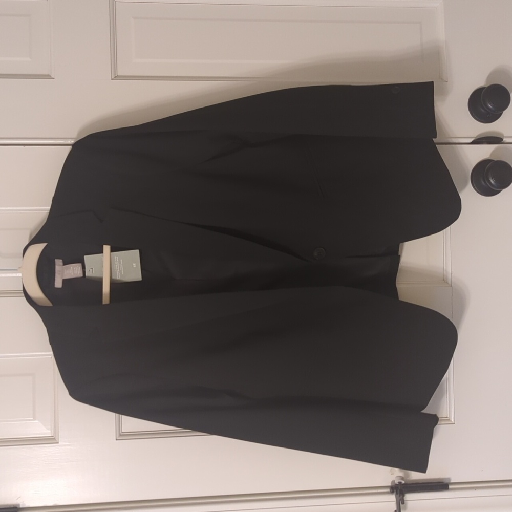 NWT H&M Black Blazer, size L
